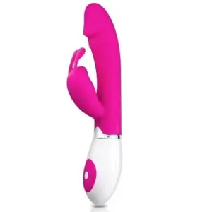 Pretty Love - Vibrador rabbit con licking morado