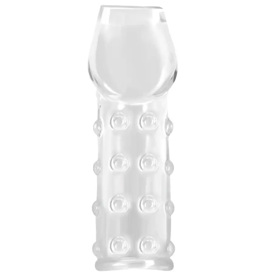 Pretty Love - Funda para pene apretada y voluminizadora transparente - Imagen 2