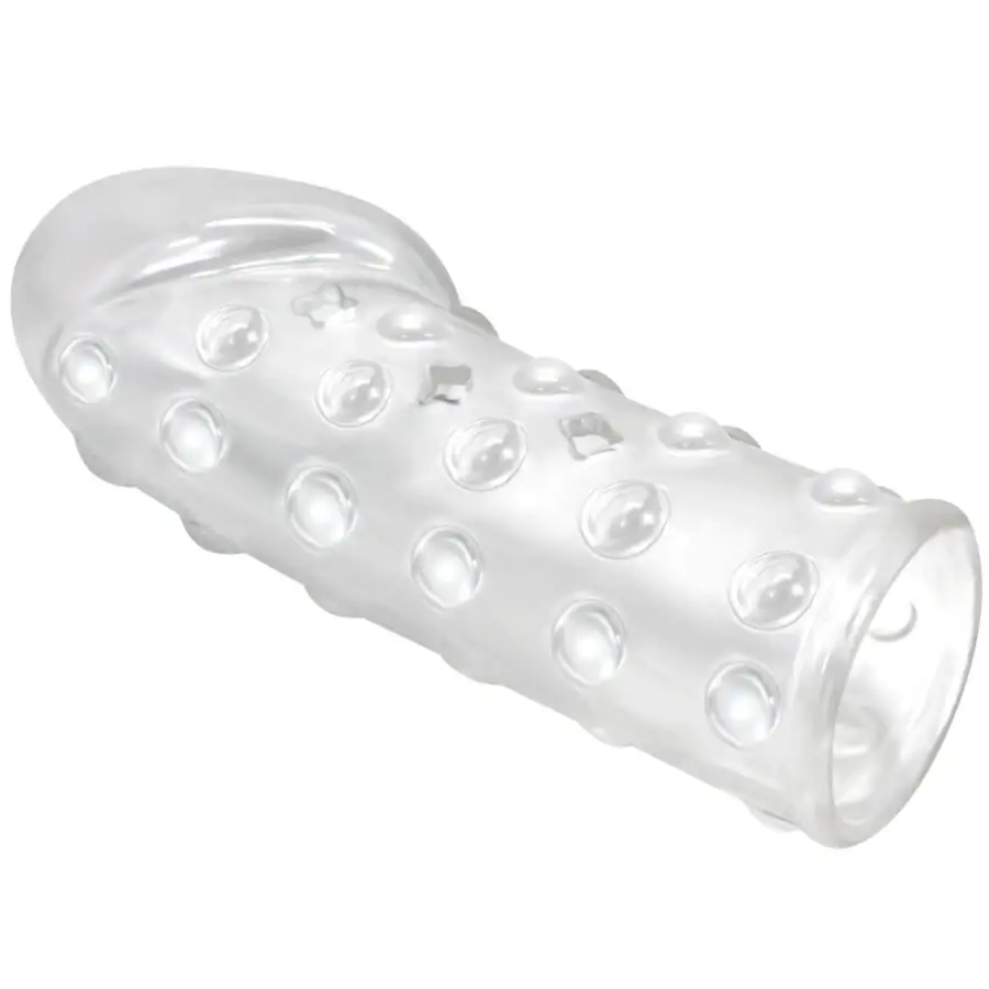 Pretty Love - Funda para pene apretada y voluminizadora transparente - Imagen 3