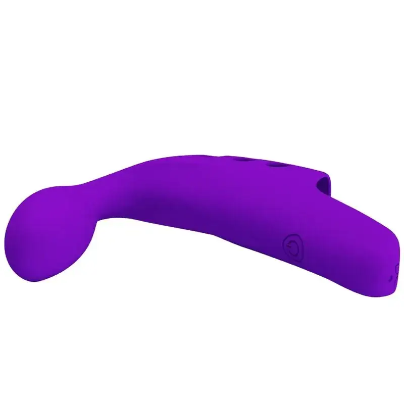 Pretty Love - Gorgon Vibrador de Dedo Recargable Morado - Imagen 5