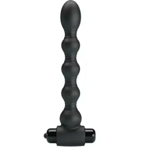 Pretty Love - Lynn Plug Anal Silicona 10 Vibraciones Negro