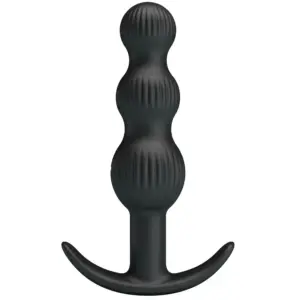 Pretty Love - Vibrador anal Sidney con 10 vibraciones negras