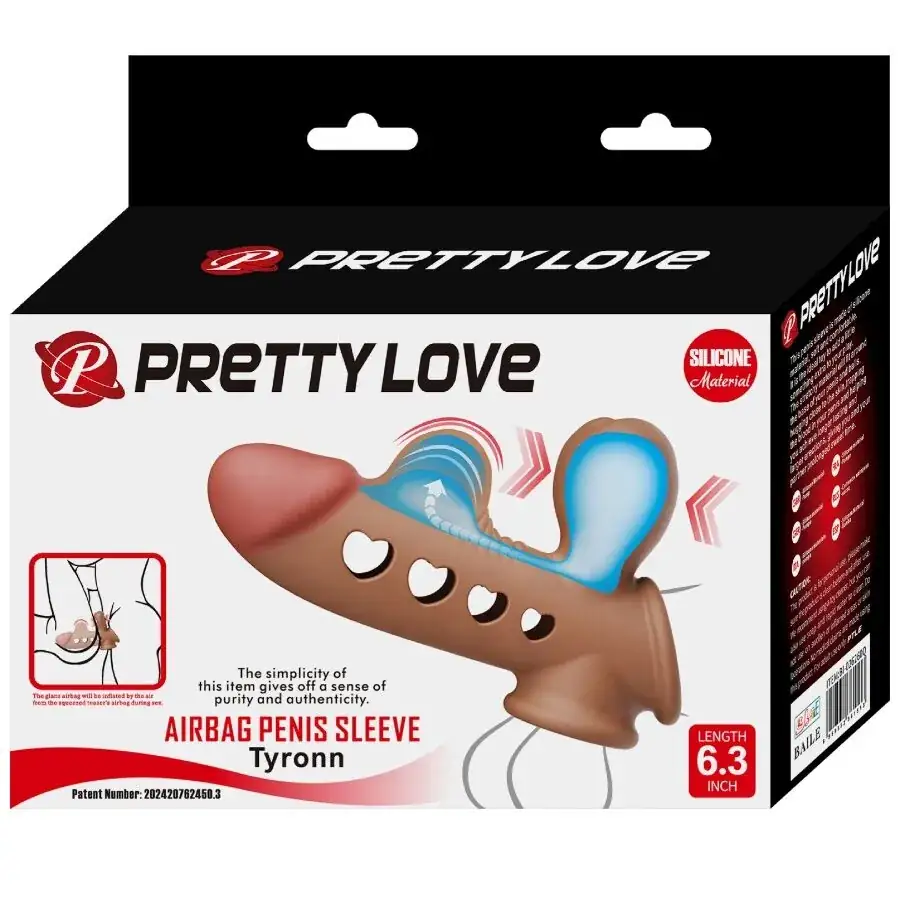 Pretty Love - Tyronn Funda para Pene con Airbag - Imagen 13