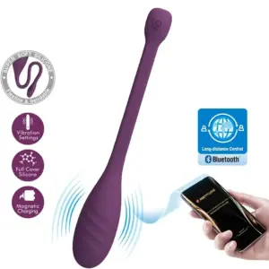 Pretty Love - Vibrador controlado por app morado