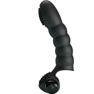 Pretty Love - Vibrador de Dedo Alexander 10 Vibraciones Negro
