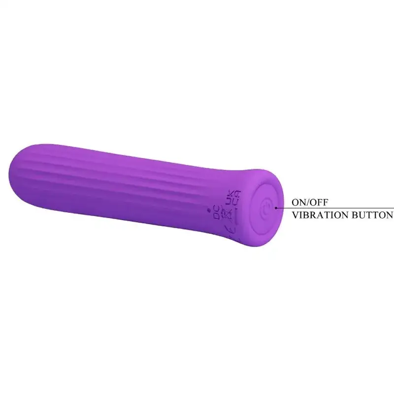 Pretty Love - Vibrador estimulador lila compacto - Imagen 4