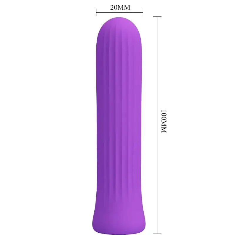Pretty Love - Vibrador estimulador lila compacto - Imagen 5