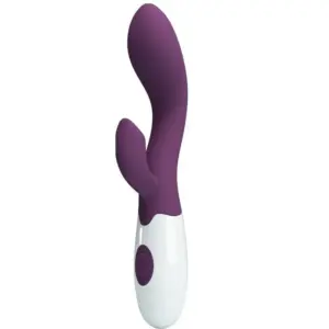 Pretty Love - Vibrador Punto G Morado con Estimulación Doble