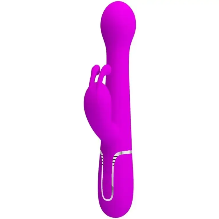 Pretty Love - Vibrador rabbit 3 en 1 multifunción violeta