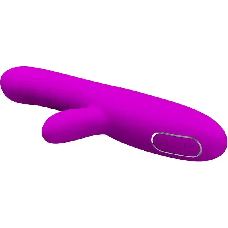 Pretty Love - Vibrador rabbit con licking morado - Imagen 2