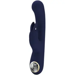 Pretty Love - Vibrador rabbit con punto G azul