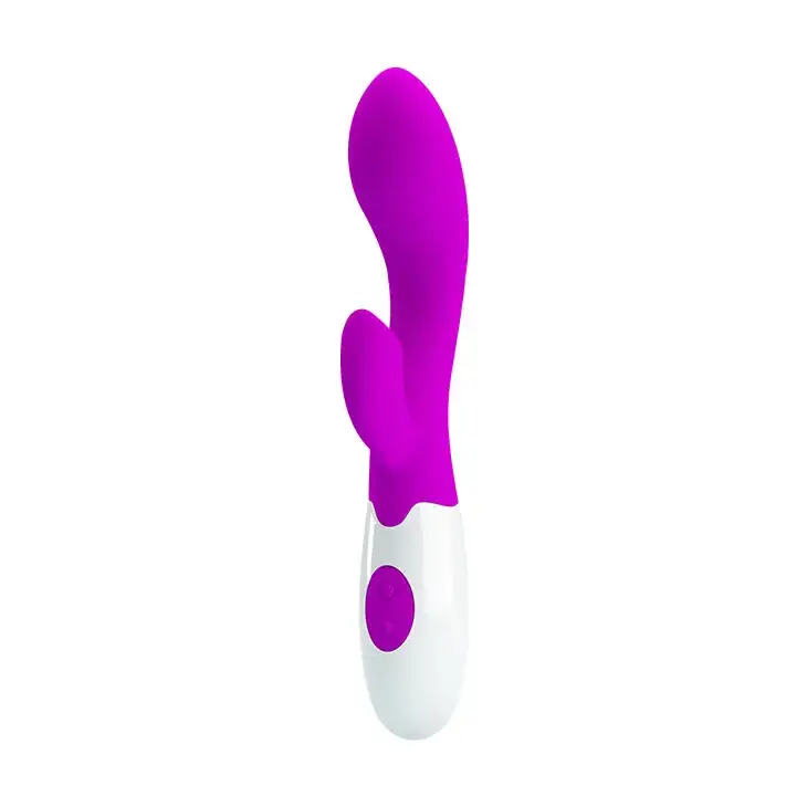 Pretty Love - Vibrador Rampante en Verde y Blanco