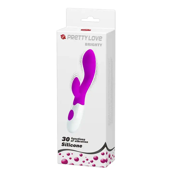 Pretty Love - Vibrador Rampante en Verde y Blanco - Imagen 3