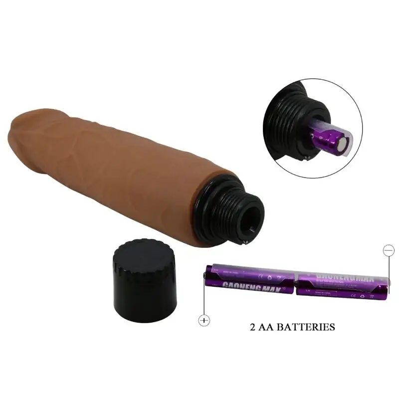Pretty Love - Vibrador realista Waldorf 18 cm - O - 4 cm - Imagen 8
