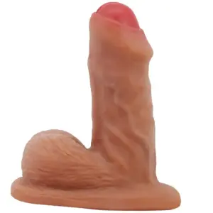 Pretty Love - Warnell Dildo Ultra Realístico y Elástico Mulato