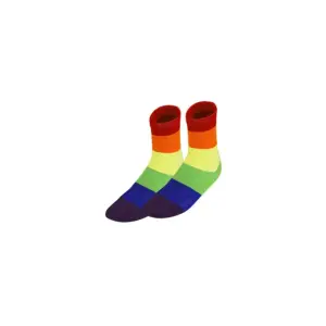 PRIDE - Calcetines LGTB Talla S/M con Diseño Rainbow