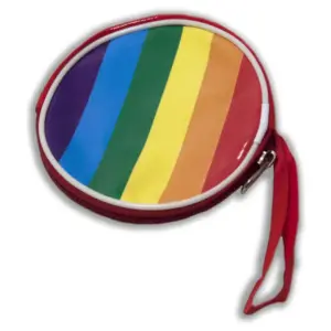 PRIDE - Monedero Redondo Bandera LGBT para Celebraciones