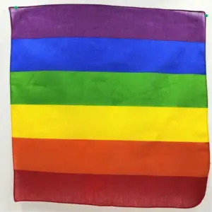 Pride - Pañuelo Algodón Bandera Arcoíris para un Estilo Único