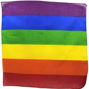 PRIDE - Pañuelo LGBT 50 X 50 con la bandera gay