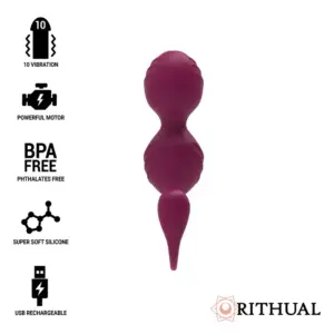 Rithual - Bolas Kegel recargables vibratoras Orquídea