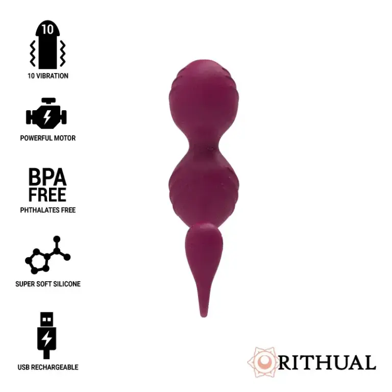 Rithual - Bolas Kegel recargables vibratoras Orquídea