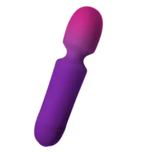 ROCKS-OFF - GLO-GIRL VIBRADOR WAND MINI MORADO - Compacto y Potente