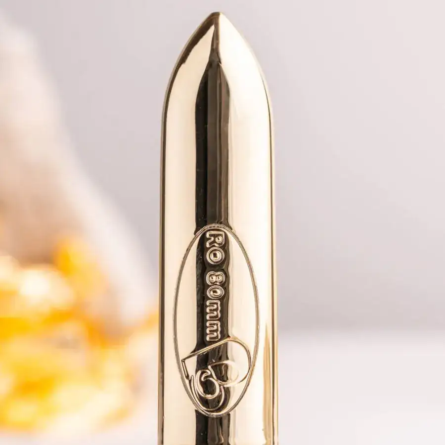 Rocks-Off - RO-80 Champagne Bala Vibradora Dorado - Imagen 2