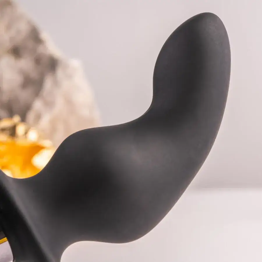 ROCKS-OFF - Ro-Zen Pro Plug Anal con Anillo Vibrador para el Pene Negro - Imagen 7