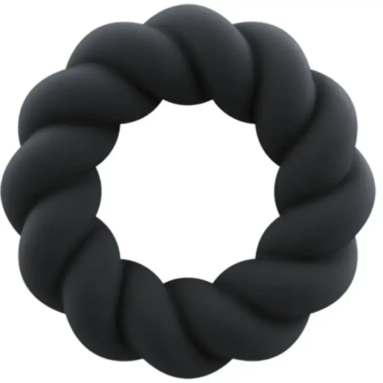 Rocks-Off - Twist Anillo Masturbador Silicona Negro