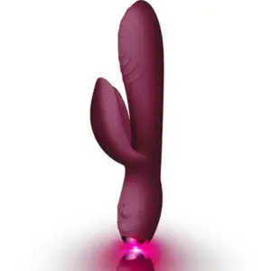 ROCKS-OFF - Vibrador Everygirl Burdeos: Placer y Estilo para Ti