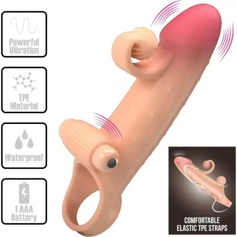 ROMANCE - Funda para pene con vibración natural