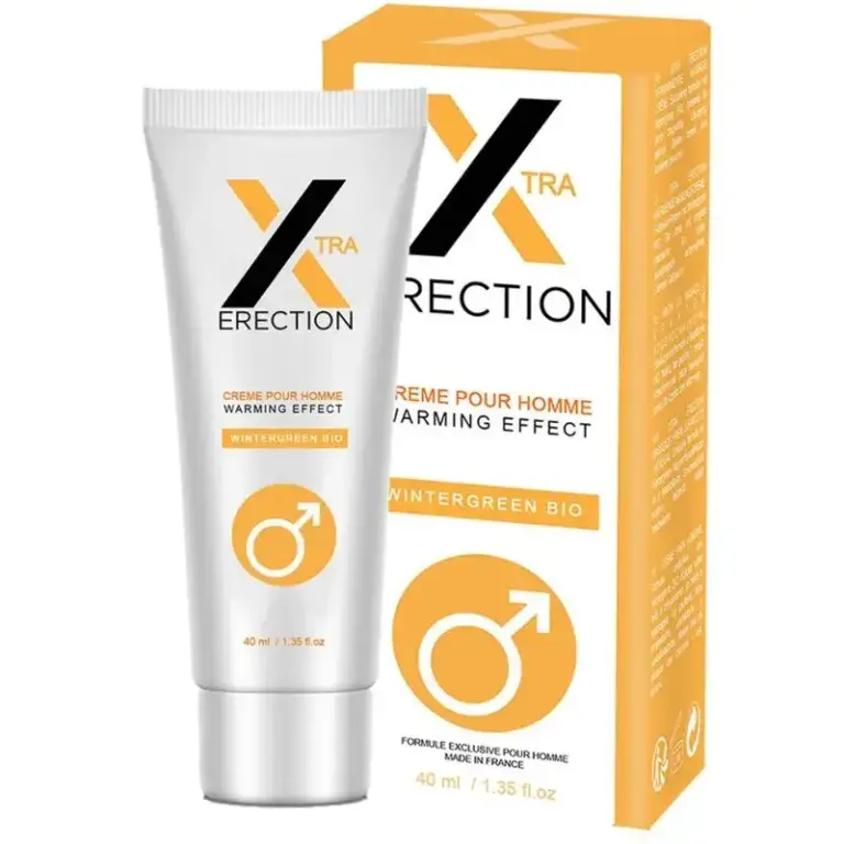 RUF - Crema Erector Efecto Calor 40 ml para Aumentar el Placer