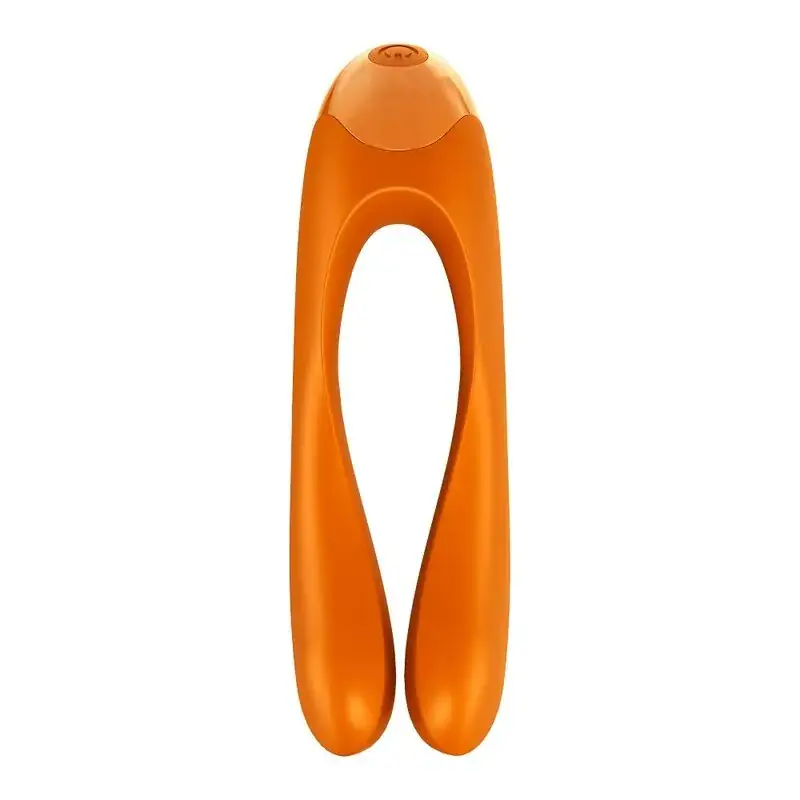 Satisfyer - Candy Cane Vibrador Dedo Naranja - Imagen 5