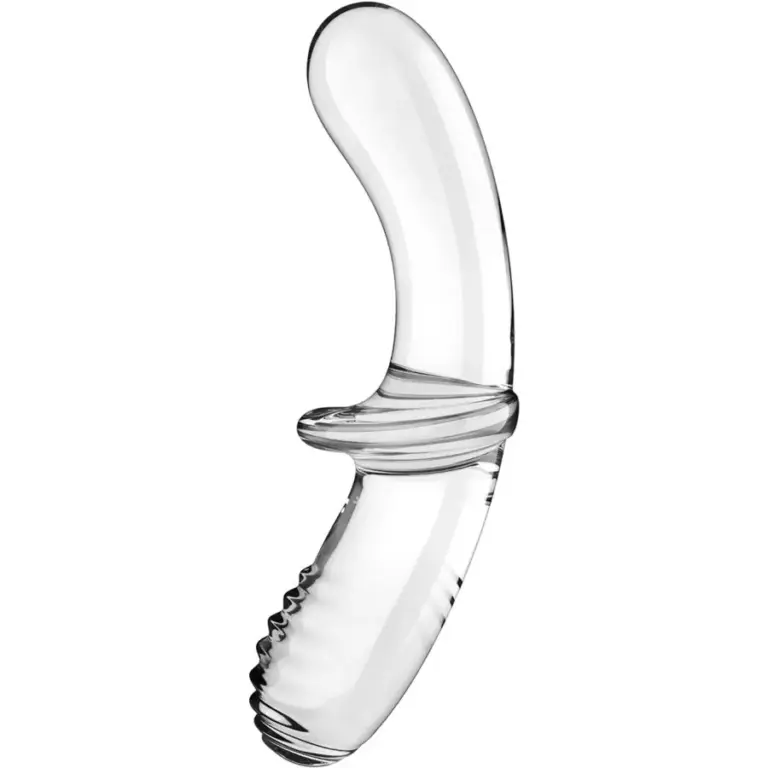 Satisfyer - Dildo Double Crystal Transparente Premium