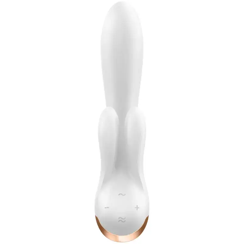 Satisfyer - Double Flex Vibrador App Blanco - Imagen 3