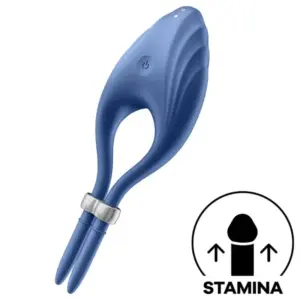 Satisfyer Duelist - Anillo Vibrador Azul para Placer en Pareja