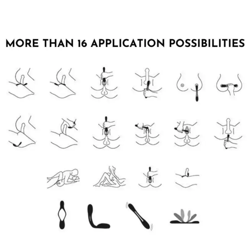 Satisfyer - Elastic Game Vibrador Multi Azul para Parejas - Imagen 5