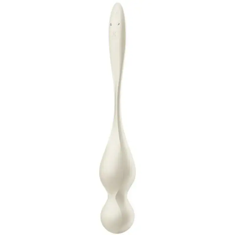 Satisfyer Love Birds - Bolas Kegel Vibradoras Blancas para Entrenamiento Erótico - Imagen 3