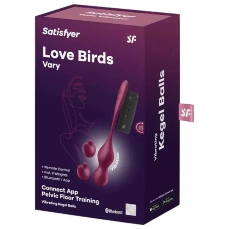 Satisfyer - Love Birds Vary Bolas Vibradoras Premium con App - Imagen 5