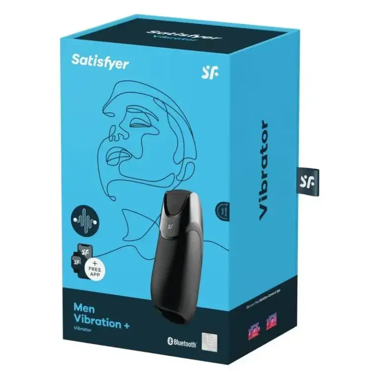 Satisfyer - Men Vibration+ Negro - Masturbador con Vibración Avanzada