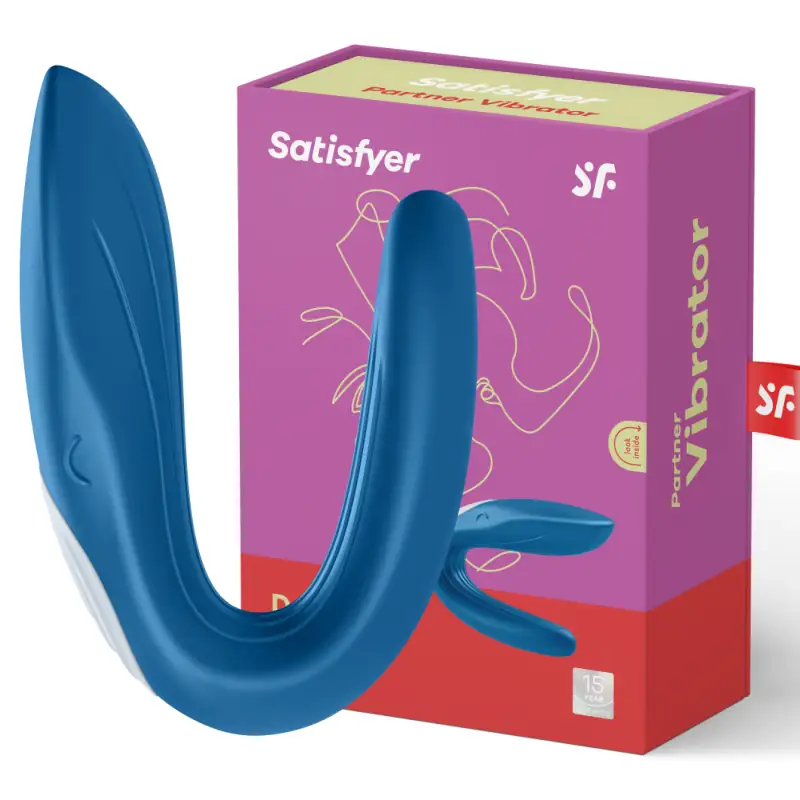 SATISFYER - Partner Toy Vibrador Parejas Premium 2020 - Imagen 2