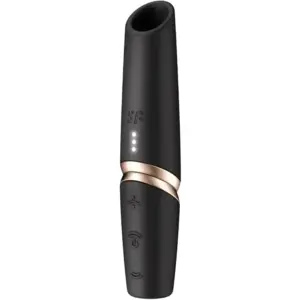 SATISFYER - Perfect Kiss Estimulador Clítoris por Ondas Negro/Dorado