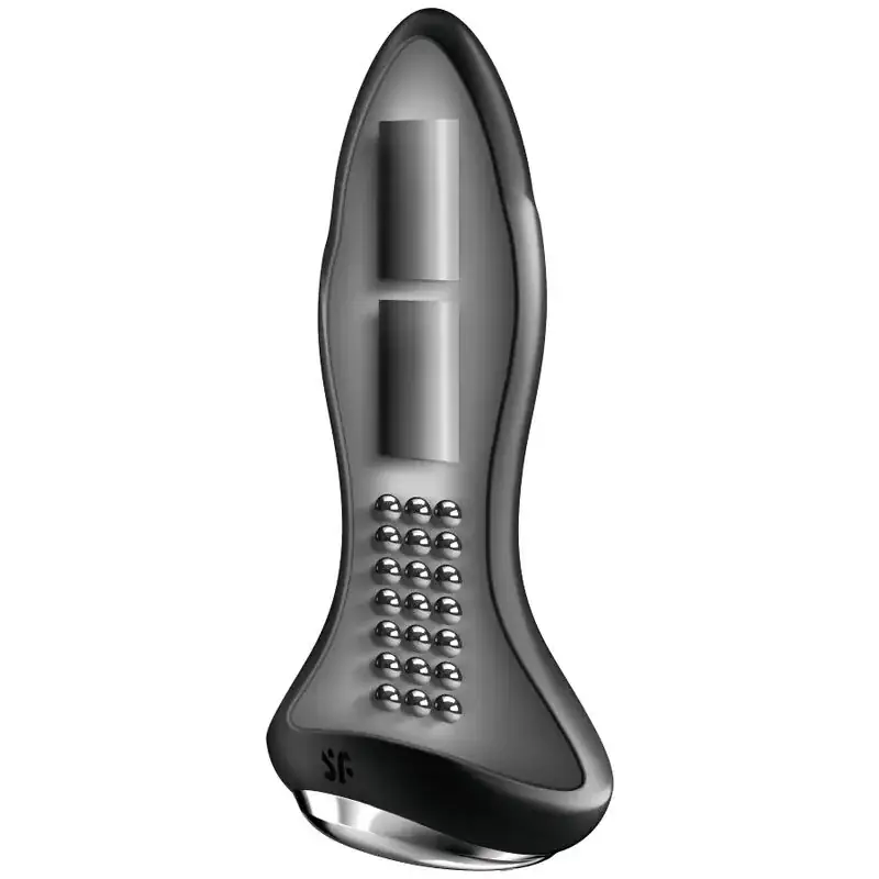 Satisfyer - Rotator Plug 1+ Plug Vibrador App Negro - Imagen 2