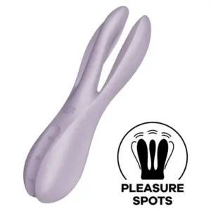 Satisfyer - Threesome 2 Vibrador Violeta: Placer a Tres
