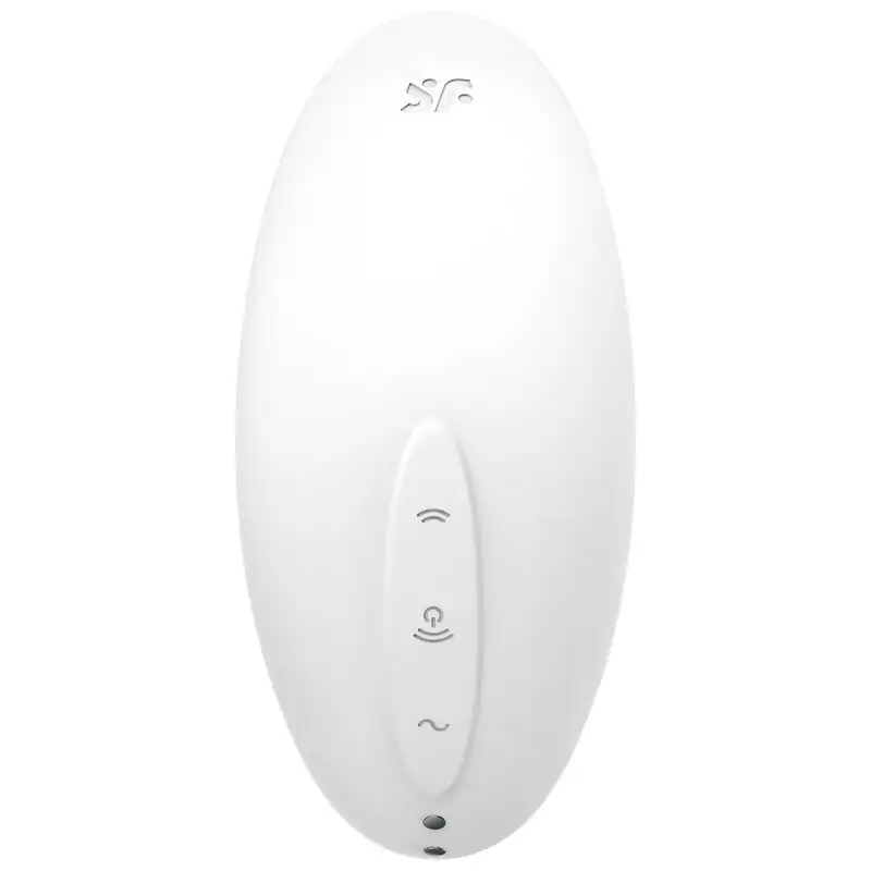 SATISFYER - VULVA LOVER 2 ESTIMULADOR Y VIBRADOR BLANCO - Imagen 3