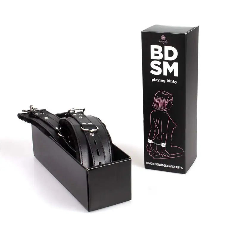 SECRETPLAY - Esposas Negras BDSM Collection para Aventuras de Bondage - Imagen 4