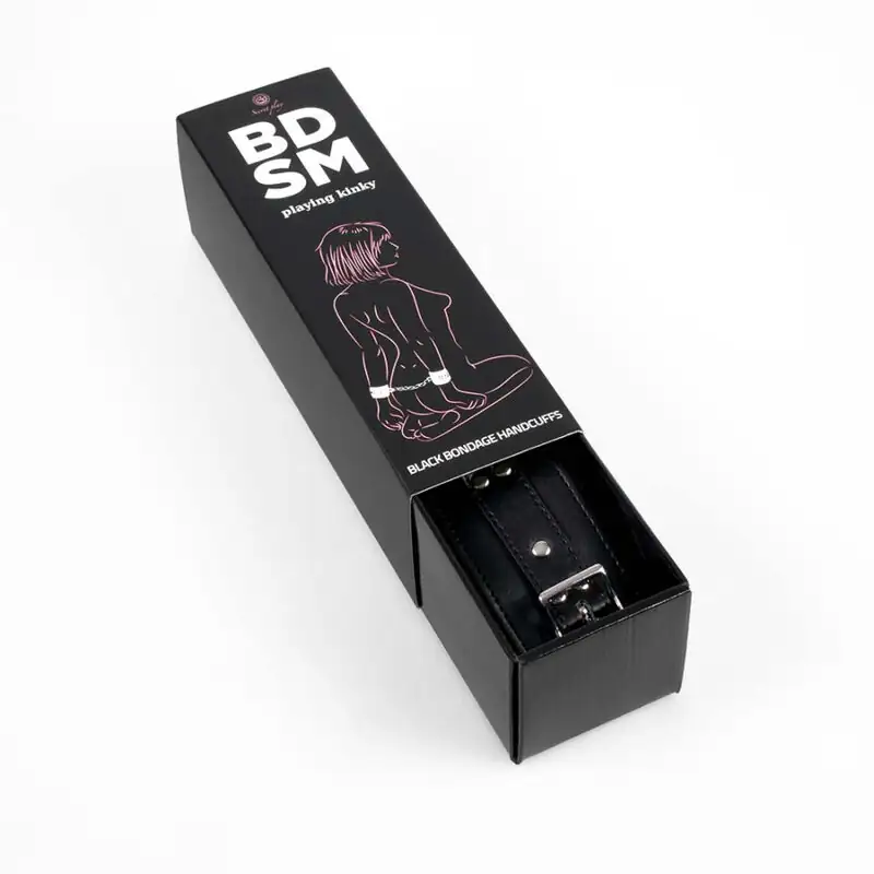 SECRETPLAY - Esposas Negras BDSM Collection para Aventuras de Bondage - Imagen 5