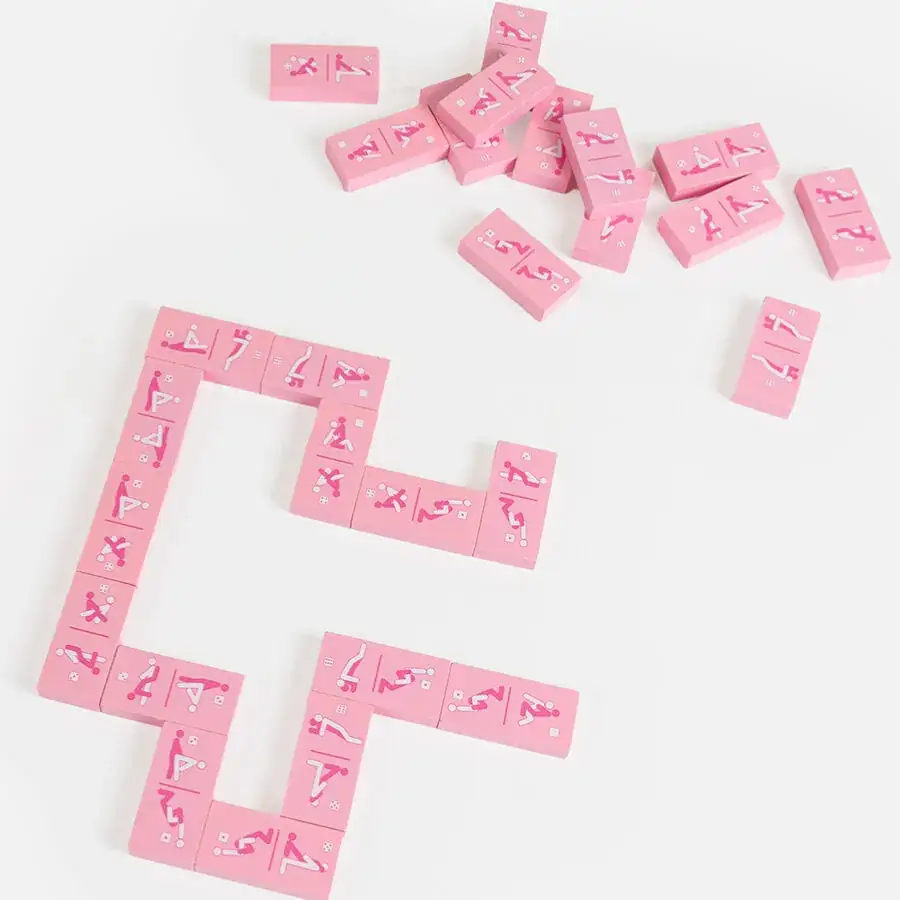 SECRETPLAY - Juego de Madera Kinky Domino para Adultos - Imagen 3