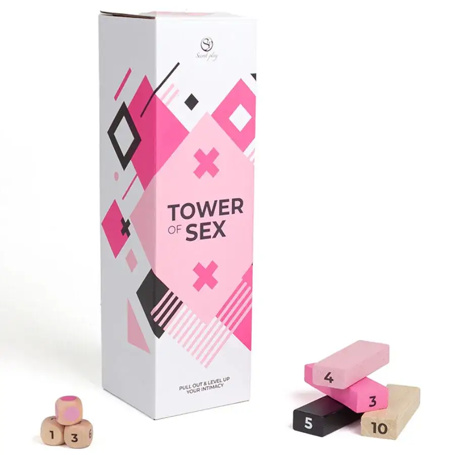 SECRETPLAY - Juego de Madera Tower of Sex para Parejas - Imagen 4