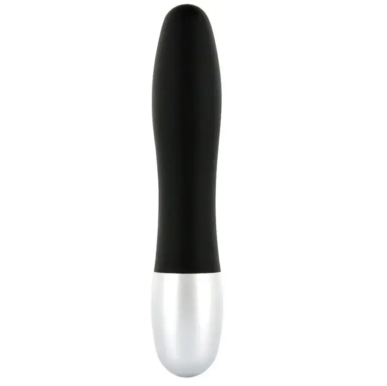 Seven Creations - Vibrador Discreto Negro Resistente al Agua
